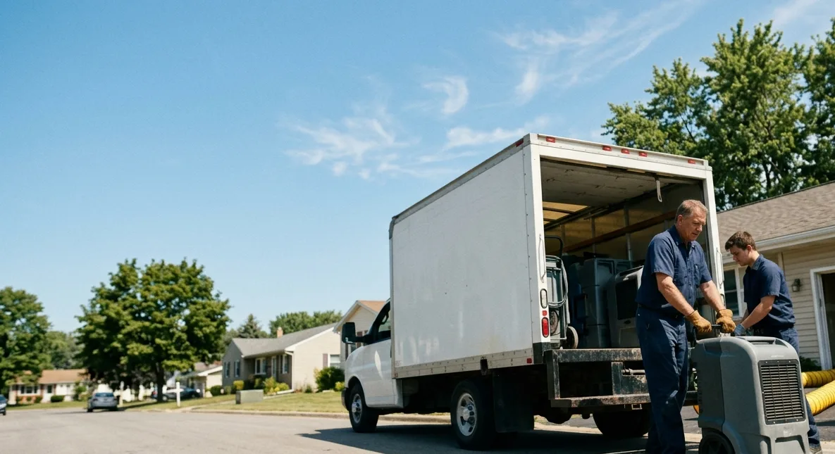 Water Damage Cleanup in Linden, IN near me
